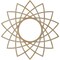 Ekena Millwork Eleanor Wood Fretwork Pierced Ceiling Medallion, Hickory, 38"OD x 14 5/8"ID x 3/8"T CMWP38X38X0375EAHI - alternate 4